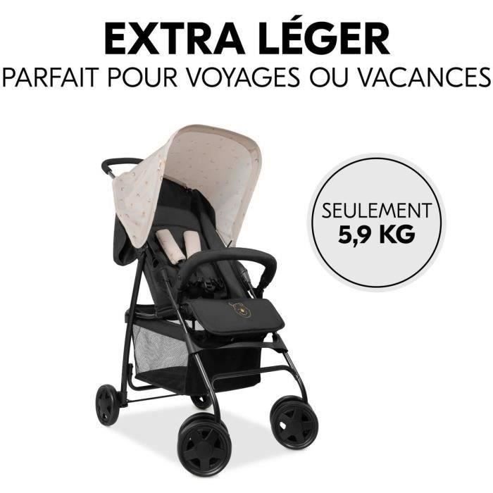 HAUCK - Poussette canne - SPORT - Pliable & inclinable - Capote Pare-Soleil - 4 roues - Minnie