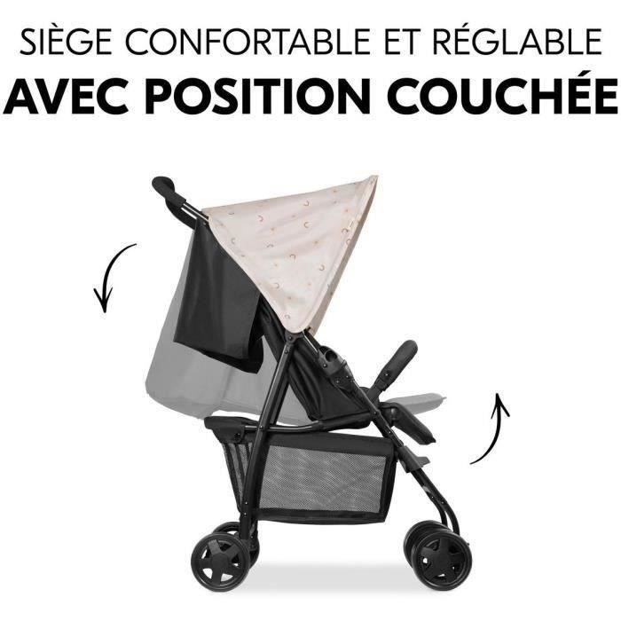 HAUCK - Poussette canne - SPORT - Pliable & inclinable - Capote Pare-Soleil - 4 roues - Minnie