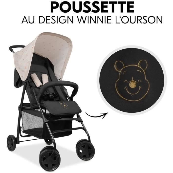 HAUCK - Poussette canne - SPORT - Pliable & inclinable - Capote Pare-Soleil - 4 roues - Minnie