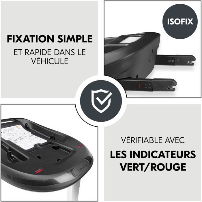 Base Isofix - HAUCK - DRIVE N CARE - Noir