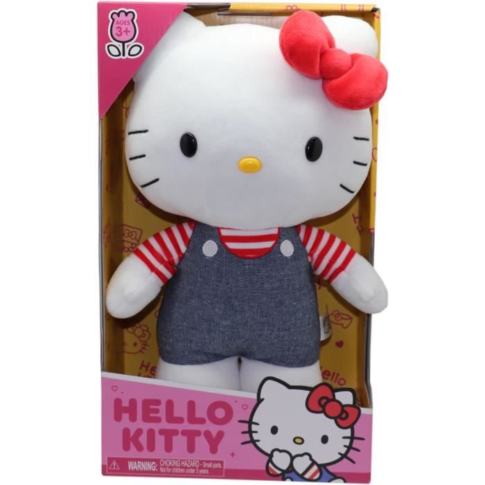 Peluche - GPTOYS - HELLO KITTY - HKT133 - Modele Bleu denim - 30 cm - Des 3 ans