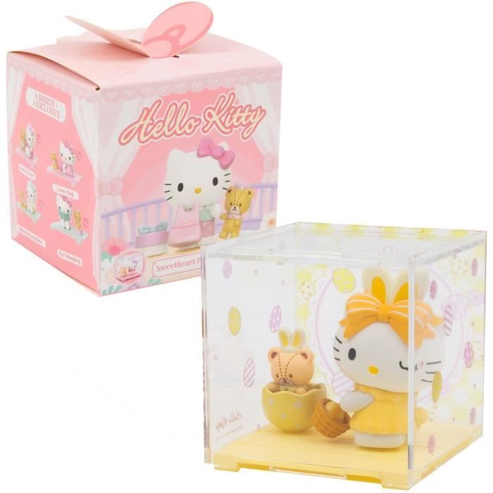 Figurine + accessoires - GPTOYS - HELLO KITTY - HKT38 - Série Sweetheart Playmate - Modele aléatoire - 4,5 cm - Des 3 ans