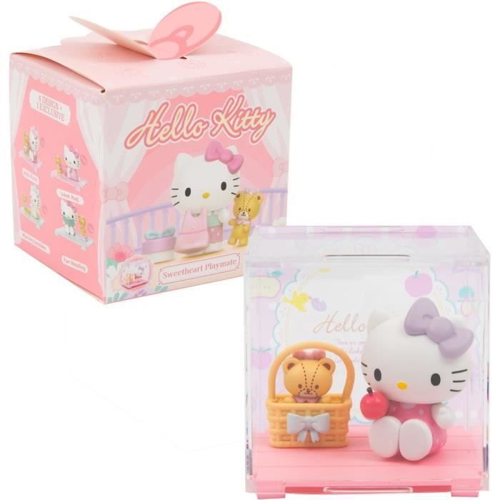 Figurine + accessoires - GPTOYS - HELLO KITTY - HKT38 - Série Sweetheart Playmate - Modele aléatoire - 4,5 cm - Des 3 ans