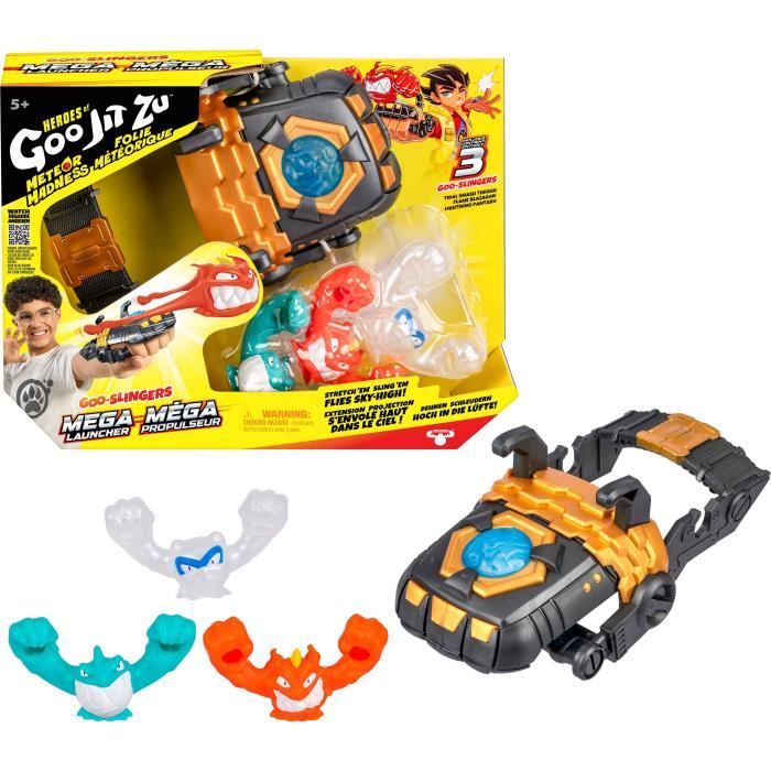 Mega lanceur - Jeu de tir - HERoeS OF GOO JIT ZU - 3 Goo Slingers