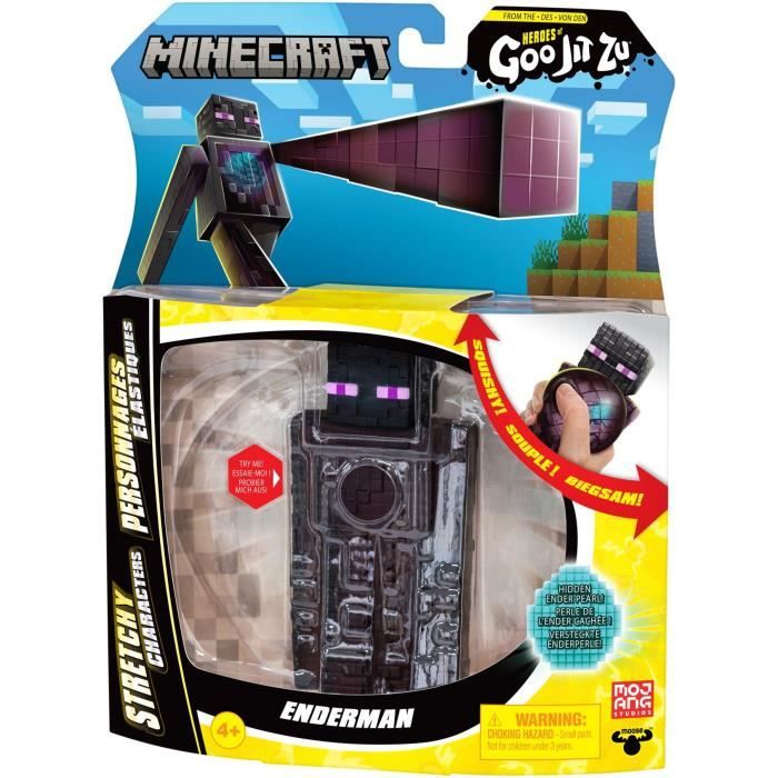Figurine - HERoeS OF GOO JIT ZU - MINECRAFT - Enderman - 11 cm