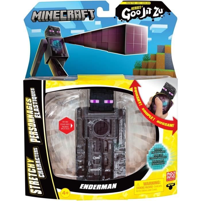 Figurine - HERoeS OF GOO JIT ZU - MINECRAFT - Enderman - 11 cm