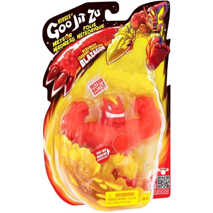 Figurine - HERoeS OF GOO JIT ZU - Meteor Madness - 11 cm - Modele aléatoire