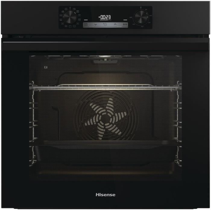 Four encastrable pyrolyse - HISENSE - BI64211EPB - Noir - Multifonctions - 77 L - AirFry - Classe A