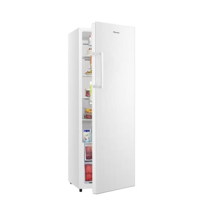 RÈfrigÈrateur HISENSE - RL415N4AWE - 1 porte - 322 L - 64,7 x 62,8 x 180 cm- Blanc