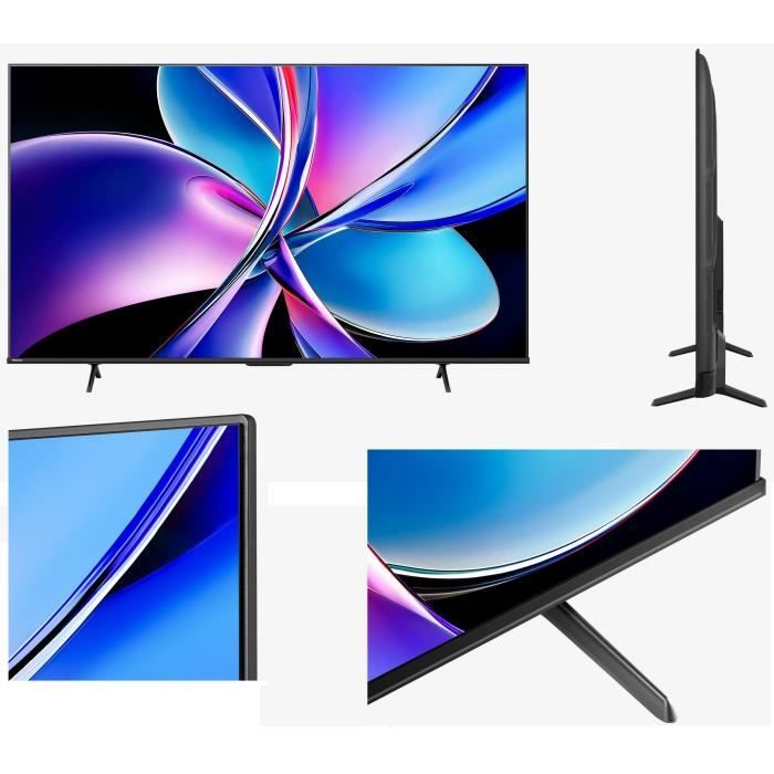 Hisense 55E7Q Pro - TV QLED 55 (139 cm) - 4K UHD 3840x2160 - 144 Hz - HDR10+ - TV connecté - 4xHDMI 2.1 - WiFi