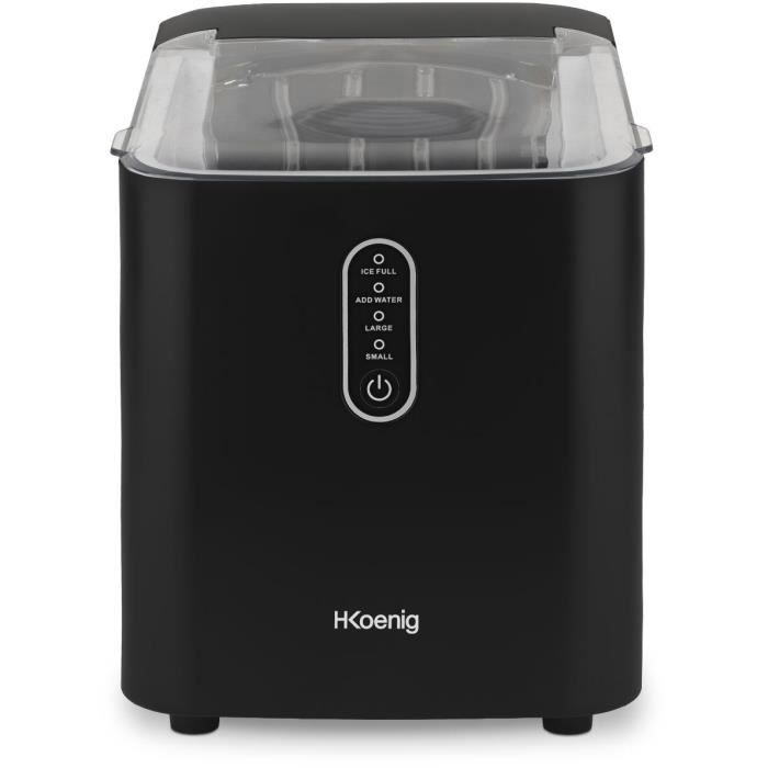 Machine a glaÁon - HKoeNIG - KUB14 - 12 kg - 1L - 120 W - Noir