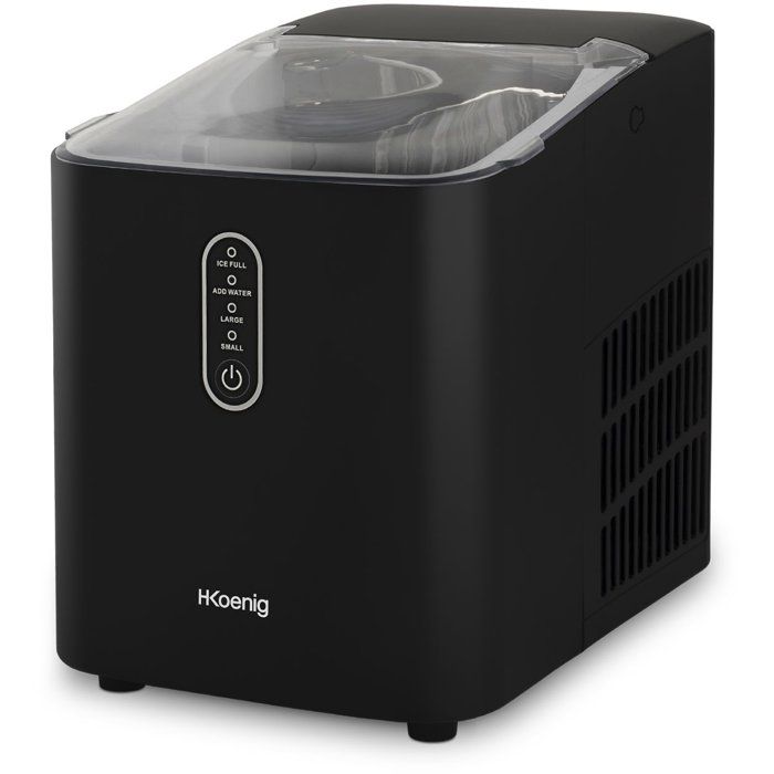 Machine a Glacons - HKoeNIG - KUB12 - 12 kg - 0,9 L - 120 W - Noir
