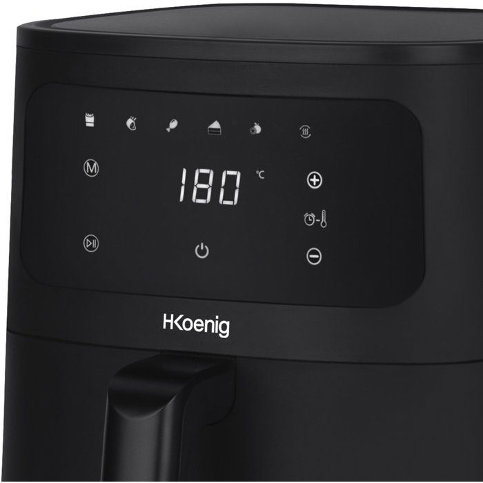 Friteuse sans huile HKoeNIG - FRY880 - Capacité 8L - 6 programmes de cuisson - 1700W