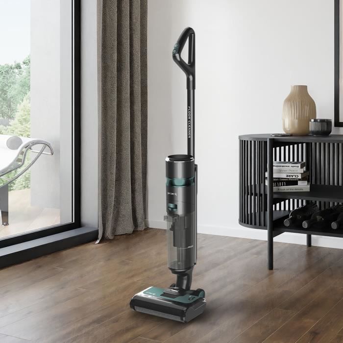 HKoeNIG ARYA900 - Aspirateur Nettoyeur SÈcheur sans Fil 3 en 1 - Autonomie jusqu'a 40 Min - Auto Maintien Vertical - 200 W
