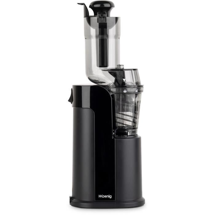 Extracteur de jus - HKoeNIG - GSX16 - 250 W - 0,8 L - Noir