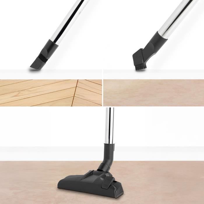 Aspirateur traîneau sans sac - H.KoeNIG STC48 - 700 W - 78 dB - Classe A - 2 L