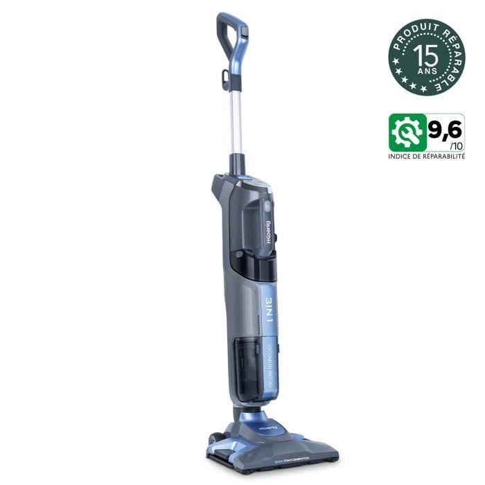 Aspirateur vapeur 3en1 HKoeNIG - CapacitÈ poussiere 1L, eau 0,38L - Classe A