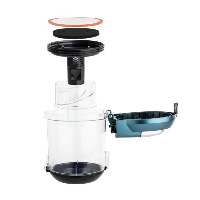 Aspirateur sans sac HKoeNIG STC56 - Triple A - Filtre HEPA 12 - 2,5L - Noir