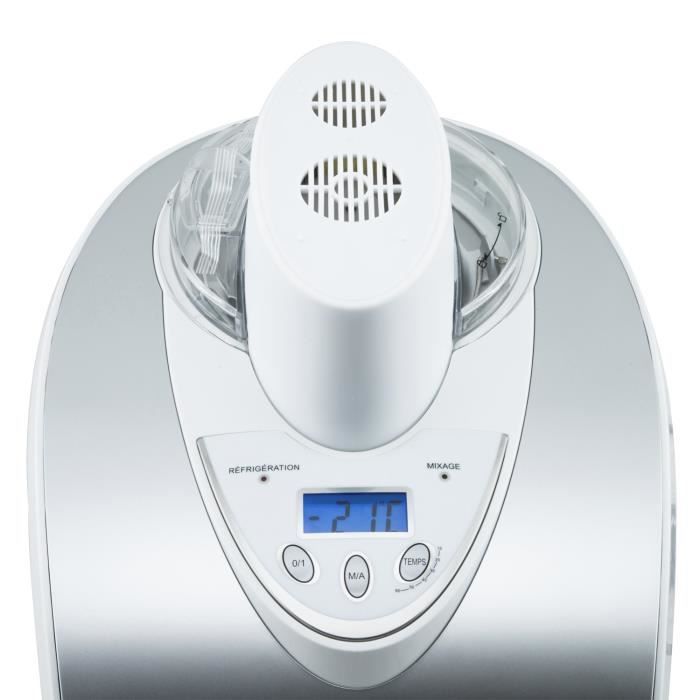 Turbine a glaces HKoeNIG - HF180 - Capacité 1 L - Préparation rapide: 30 a 40min - 135W