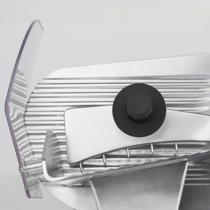 Trancheuse a viande - H.Koenig - MSX220 - 240 W - Lame 220 mm - Epaisseur réglable 0-12 mm