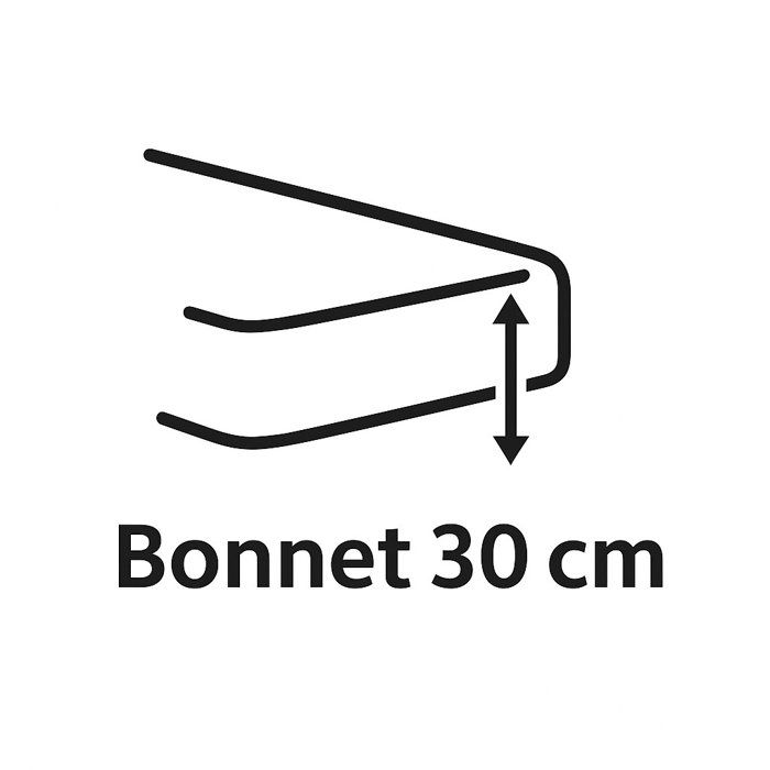 Drap housse - HOME LINGE PASSION - HP71762 - 90 x 190 cm + 30 cm bonnet - Microfibre - 82 g - Gris anthracite