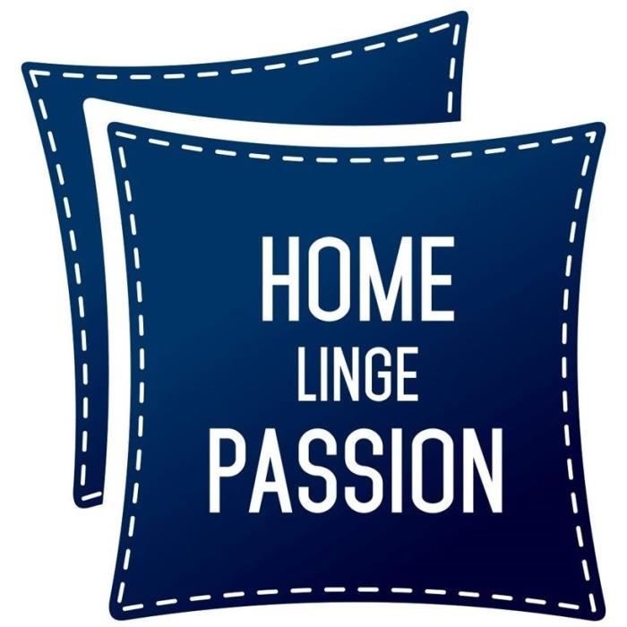 Lot de 2 taies d'oreiller - HOME LINGE PASSION - HP72085 - Microfibre 82 g - 50 x 70 cm - Beige ivoire
