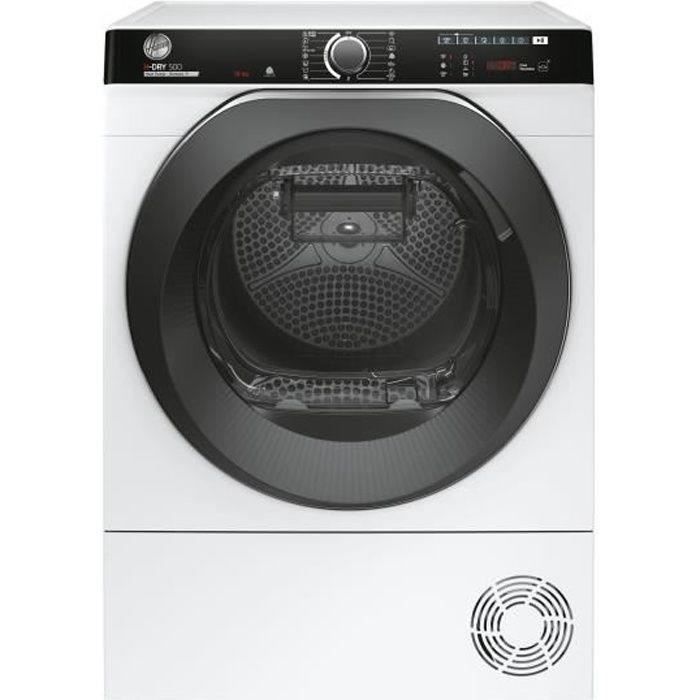 Seche-linge pompe a chaleur HOOVER NDPEH10A2TCBEXSS H-DRY 500 - 10 kg - Connecté - Blanc