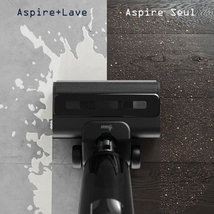 HOOVER HW300 - Aspirateur Laveur de Sols - 16 000Pa - Autonomie 40min - Tech.Anti-Twist Anti-emmelement - Auto-Nettoyage