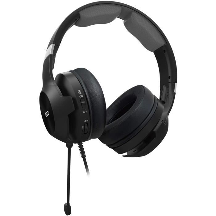 Casque Gaming Pro - Filaire - Hori - Xbox Series X/S, Xbox One et PC - Micro amovible - Noir