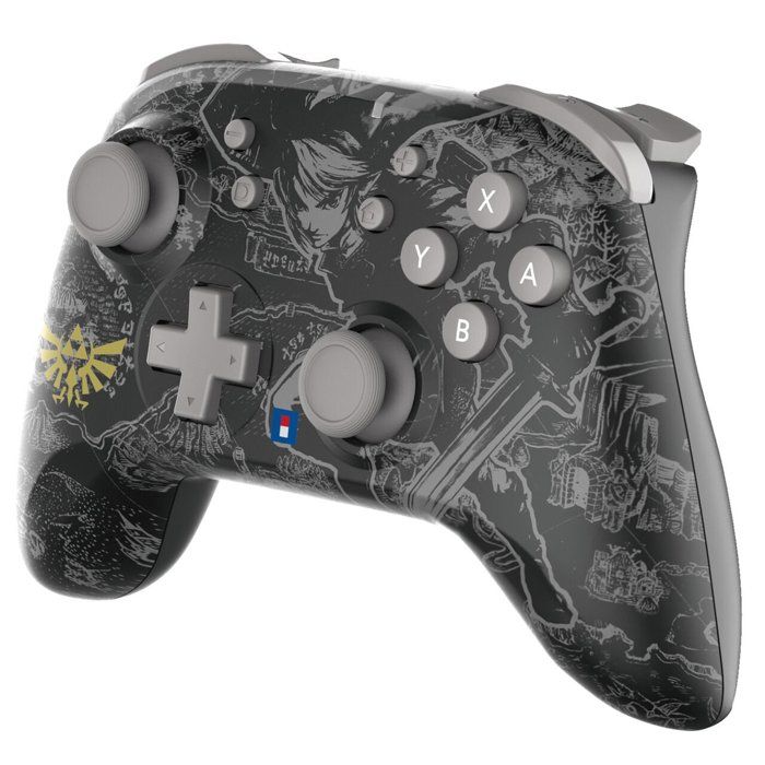 Manette de jeu - HORI - Zelda - Sans fil - Multicolore - Autonomie 15h