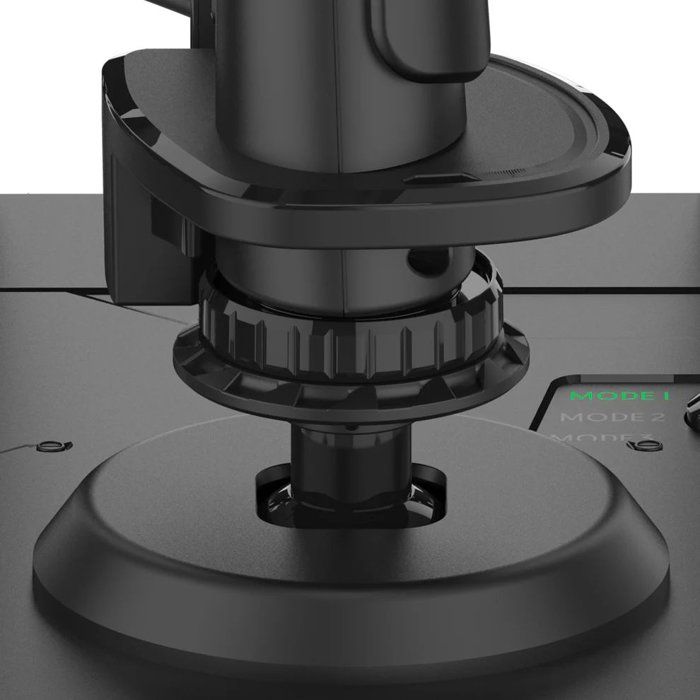 Systeme de vol et support Hotas pour PC - Hori - Double manette fontion de gouvernail - 200 fonctions configurables - Noir