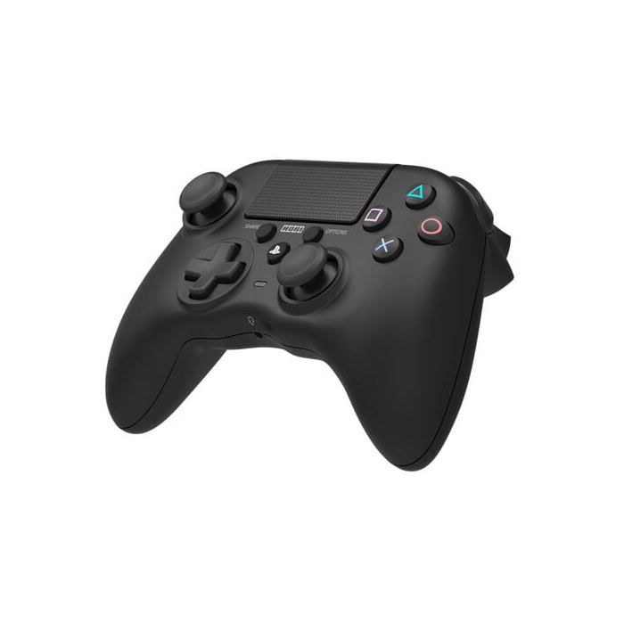 Manette de jeu - HORI - Onyx - Sans fil - Autonomie 6 h - Compatible PS4 et PC