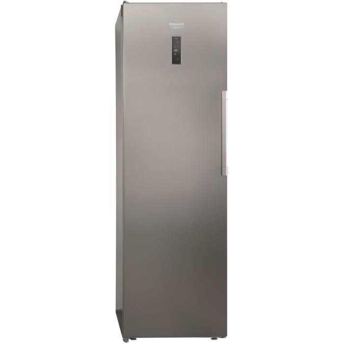 Congélateur armoire - HOTPOINT - UH8F3DXI - 263 L - 5 tiroirs - Classe D - Inox