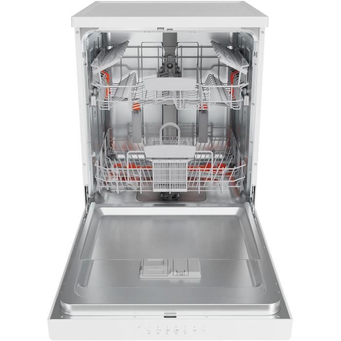 Lave-vaisselle pose libre HOTPOINT H4FD641A - 14 couverts - L60cm - 41 dB - Classe C - Blanc