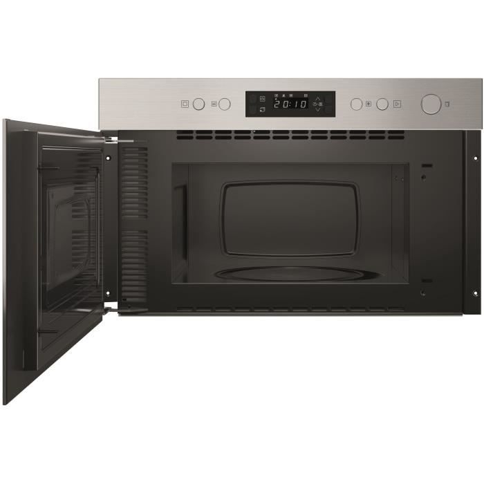 Four micro-ondes encastrable - HOTPOINT - HAM 212O X - Inox - 22 L