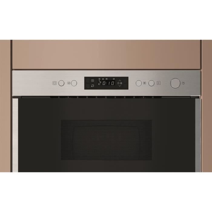 Four micro-ondes encastrable - HOTPOINT - HAM 212O X - Inox - 22 L