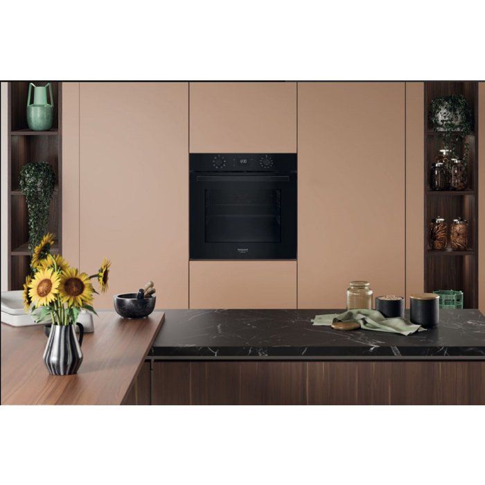 Four encastrable - Catalyse - HOTPOINT - HAO455CB - Noir - 71 L - 59,5 x 59,5 x 57 cm