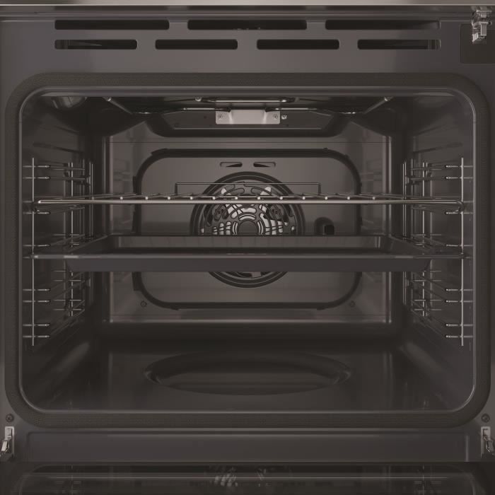 Four encastrable - Pyrolyse hydrolyse - Chaleur pulsée - HOTPOINT - HAO854PSX - Inox - 71 L - A++ - Fonction vapeur