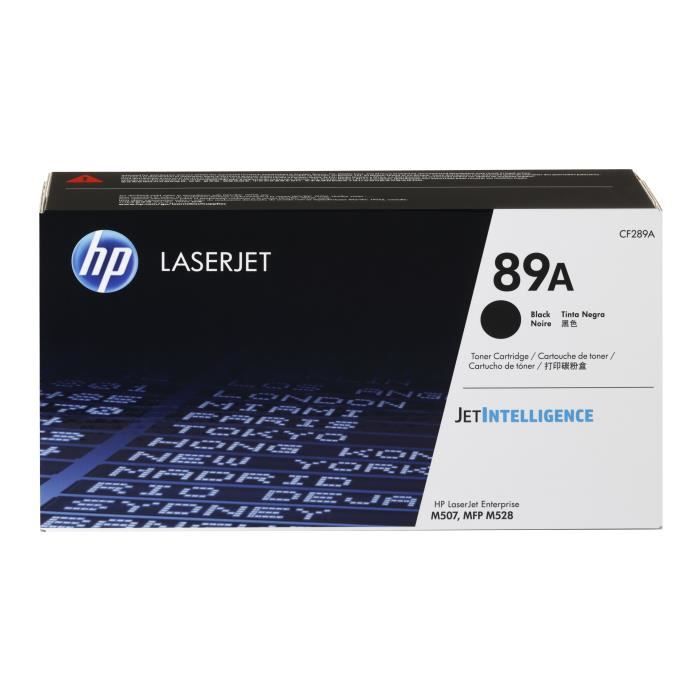 HP 89A Cartouche de toner noire authentique (CF289A)