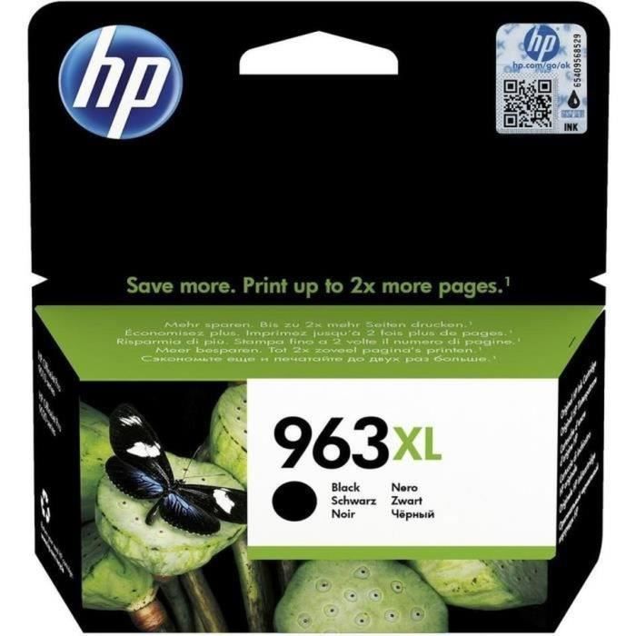 HP 963XL Cartouche d'encre noire grande capacitÈ authentique (3JA30AE) pour HP OfficeJet Pro 9010 / 9020 series