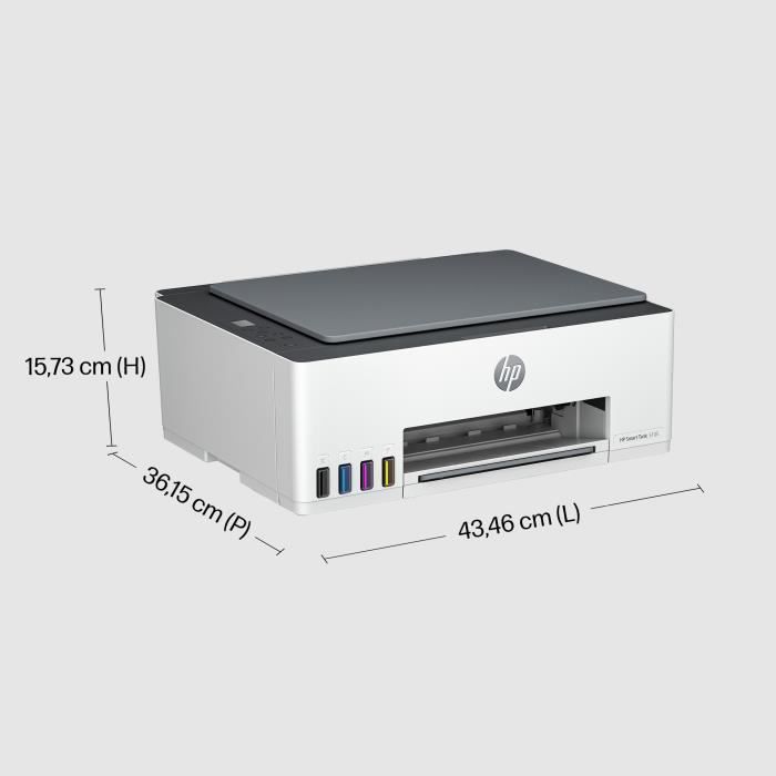 Imprimante tout-en-un HP Smart Tank 5105 couleur a rÈservoir d'encre