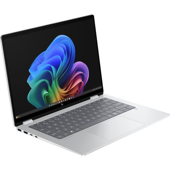 PC Portable HP OmniBook X Flip 2-en-1 14-fm0009nf - Windows 11 - 14 2K OLED - Core Ultra 5 226V - RAM 16Go - 512Go SSD - AZERTY