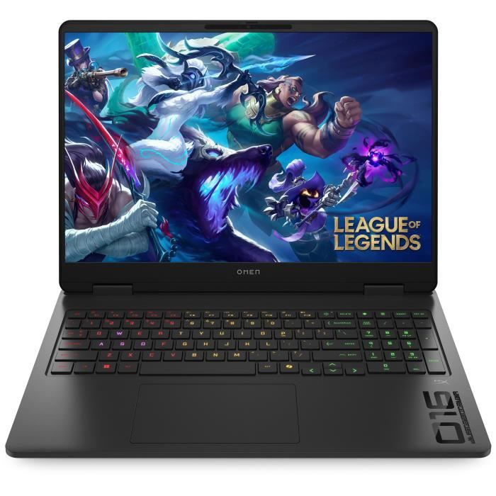 PC Portable Gamer HP Omen 16-ap0034nf - Sans Windows - 16 2,5K IPS 240Hz - RTX 5070 8Go TGP 115W - Ryzen AI 7 350 - 16Go - 512Go