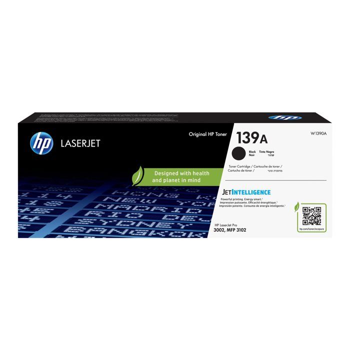 Cartouche de Toner - HP - 139A - Noir - 1500 pages - Technologie HP Jet Intelligence