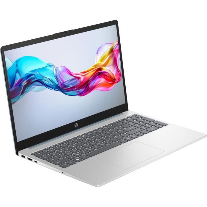 PC Portable HP 15-fd0092nf - Windows 11 - 15,6 FHD - Core i3-1215U - RAM 16Go - Stockage 512Go SSD - AZERTY