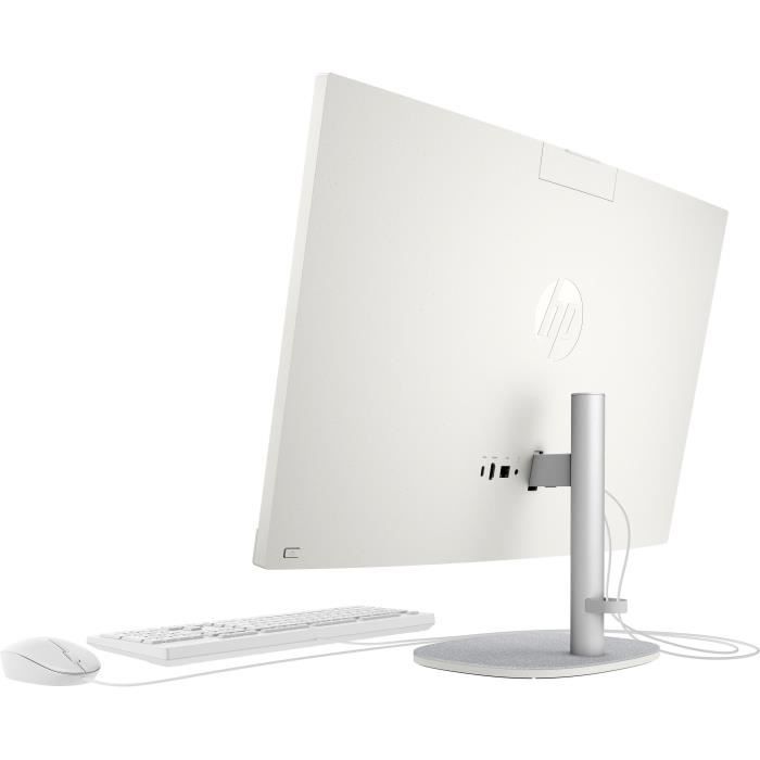 PC Tout-en-un HP 27-cr0065nf - Windows 11 - 27 FHD IPS - Core i5-1334U - RAM 16Go - Stockage 512Go SSD + Clavier et souris filaires