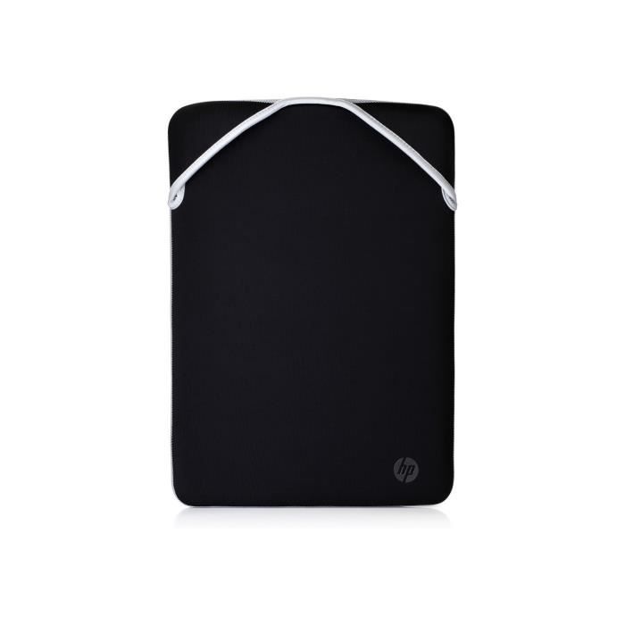 Housse de protection rÈversible pour ordinateur portable HP 15,6 - ArgentÈ