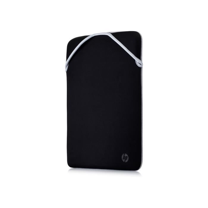 Housse de protection rÈversible pour ordinateur portable HP 15,6 - ArgentÈ