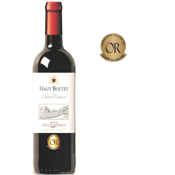 Haut Boutet du Château Cantinot 2022 Blaye Côtes de Bordeaux - Vin rouge de Bordeaux
