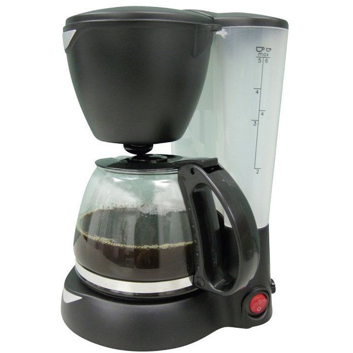 Cafetiere 24V - HTC EQUIPEMENTS- 5/6 tasses - Puissance 250W
